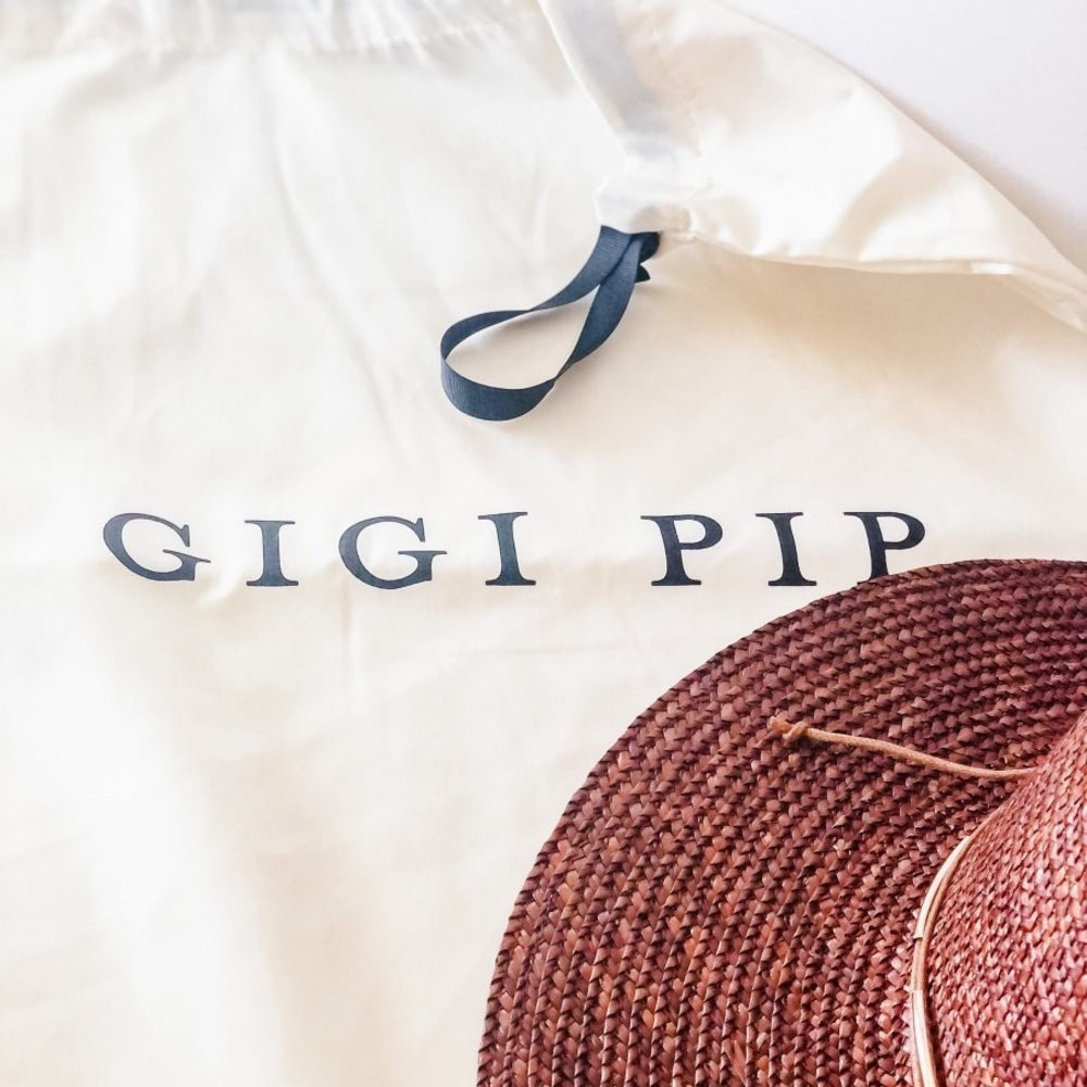 NEW Gigi Pip Isla Straw Fedora Hat. The perfect beach accessory for spri… - Picture 5 of 7